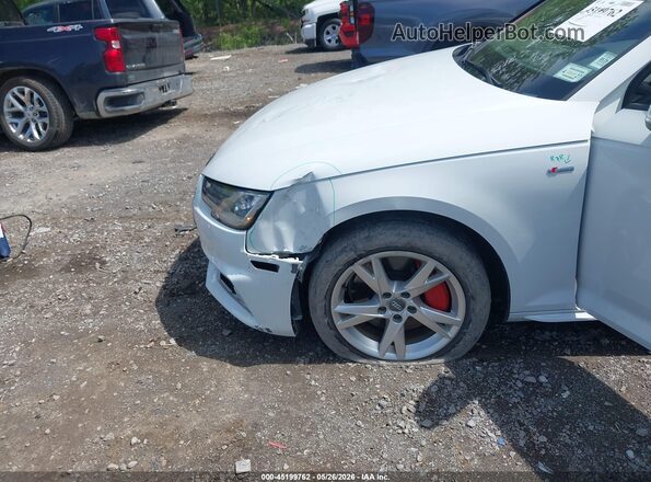 WAUDNAF40JA065183 2018 AUDI A4 White Front view