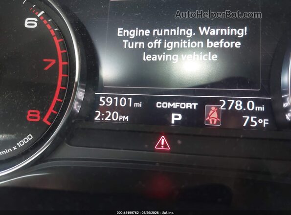 WAUDNAF40JA065183 2018 AUDI A4 White 