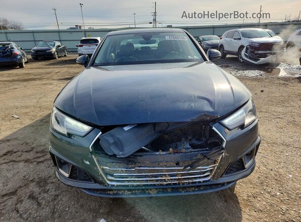 WAUDNAF40KA039815 2019 AUDI A4 Gray Вид спереду