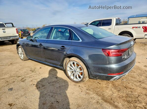 WAUDNAF40KA039815 2019 AUDI A4 Gray Задня ліва чверть