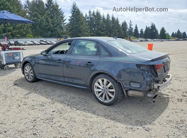 WAUDNAF41JN013814 2018 AUDI A4 Gray Trasero izquierdo