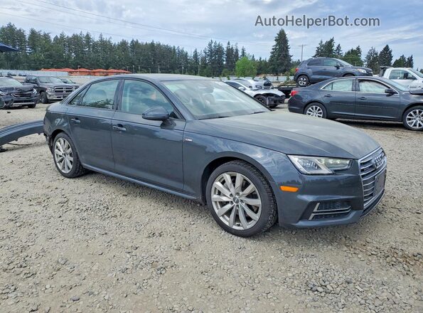 WAUDNAF41JN013814 2018 AUDI A4 Gray Delantero derecho