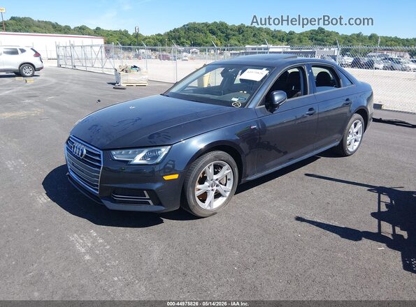 WAUDNAF43JA126090 2018 AUDI A4 Black Front left