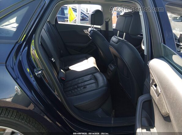 WAUDNAF43JA126090 2018 AUDI A4 Black VIN sticker view
