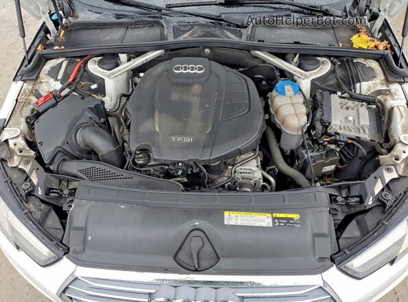 WAUDNAF44JA096422 2018 AUDI A4 White Вид задньої частини салону