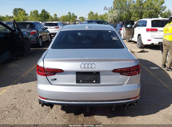 WAUDNAF45JA036990 2018 AUDI A4 Silver 