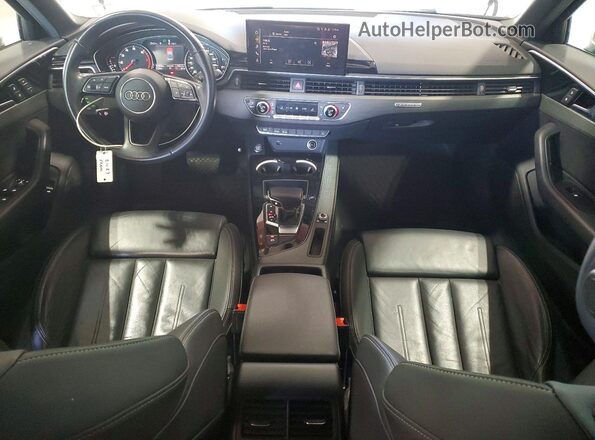 WAUDNAF45LN008599 2020 AUDI A4 White Widok deski rozdzielczej