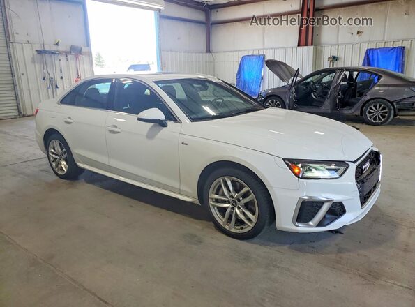 WAUDNAF45LN008599 2020 AUDI A4 White Przód prawy