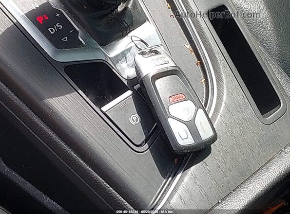 WAUDNAF46HN051209 2017 AUDI A4 Black Dashboard view