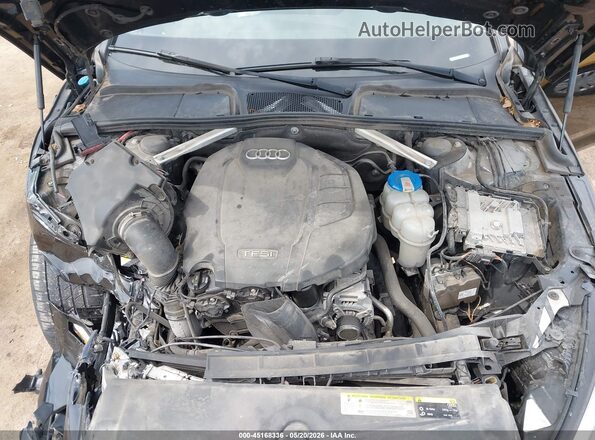 WAUDNAF46HN051209 2017 AUDI A4 Black Rear view