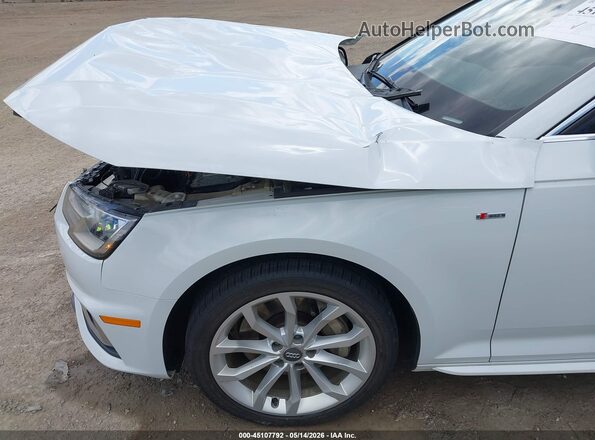 WAUDNAF46KA118292 2019 AUDI A4 White 