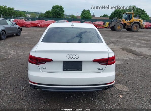 WAUDNAF47HN045709 2017 AUDI A4 White 