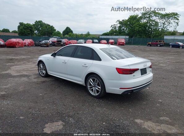 WAUDNAF47HN045709 2017 AUDI A4 White Rear left