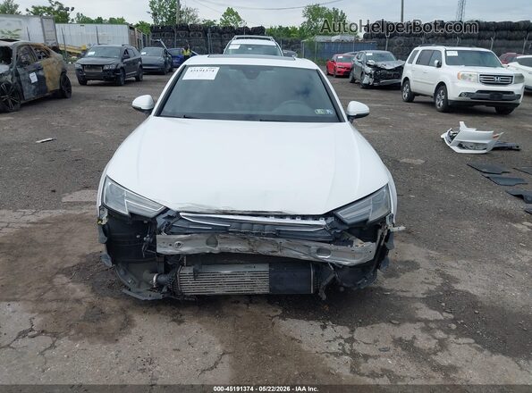 WAUDNAF47HN045709 2017 AUDI A4 White Rear interior view