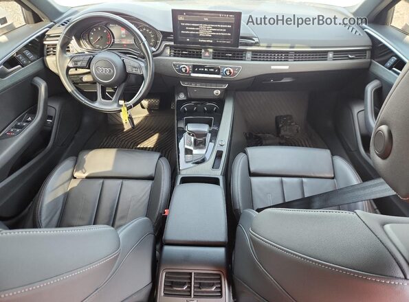 WAUDNAF47LA047525 2020 AUDI A4 White Вид панелі приладів