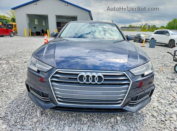 WAUDNAF48JN009825 2018 AUDI A4 Синий Вид спереди