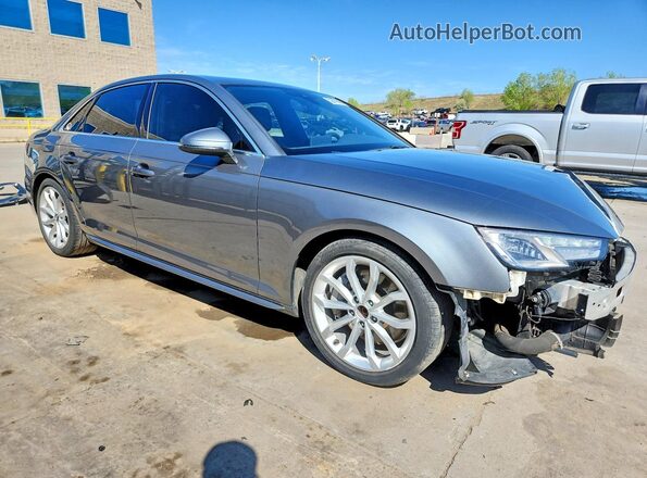 WAUDNAF4XKA044343 2019 AUDI A4 Gray Առջևի աջ
