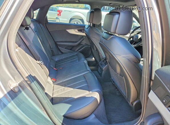 WAUDNAF4XKA044343 2019 AUDI A4 Gray Հետևի նստատեղերի տեսք