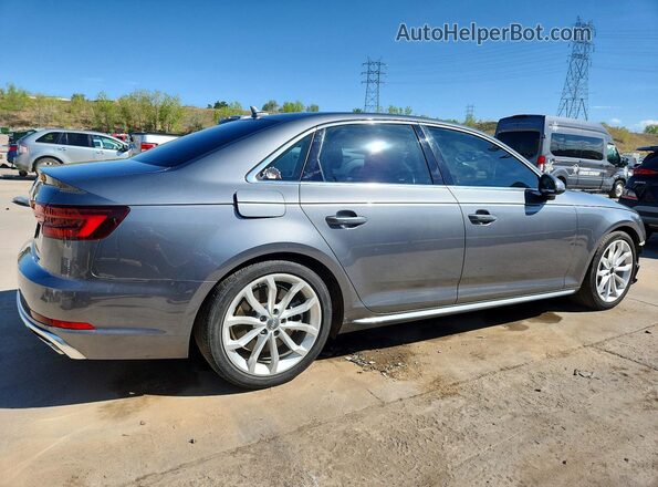 WAUDNAF4XKA044343 2019 AUDI A4 Gray Հետևի աջ