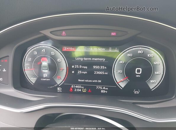 WAUE3AF23MN047167 2021 AUDI A6 White Вид задніх сидінь