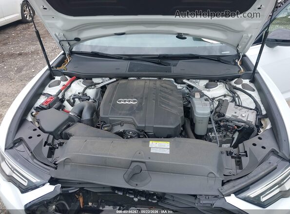 WAUE3AF23MN047167 2021 AUDI A6 White Вид ззаду