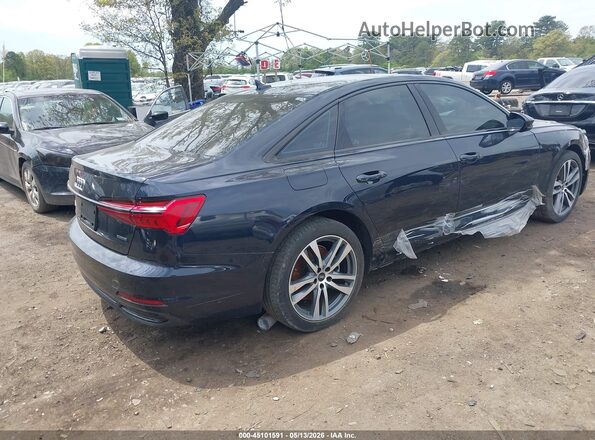 WAUE3AF29MN059016 2021 AUDI A6 Blue Задня права чверть