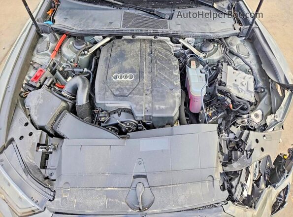 WAUE3BF24PN034003 2023 AUDI A6 Gray Вид задньої частини салону