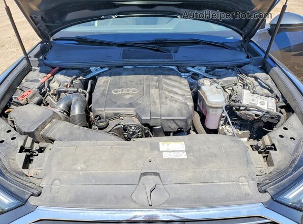 WAUE3BF29NN012771 2022 AUDI A6 Gray Widok wnętrza z tyłu