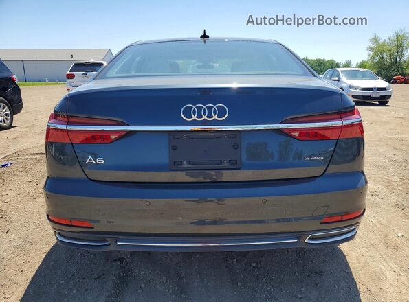 WAUE3BF29NN012771 2022 AUDI A6 Gray Widok z tyłu