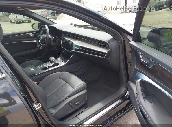 WAUE8AF22LN002026 2020 AUDI A6 Черный Вид салона спереди