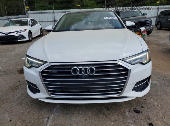 WAUE8AF25KN127407 2019 AUDI A6 White Vista frontal