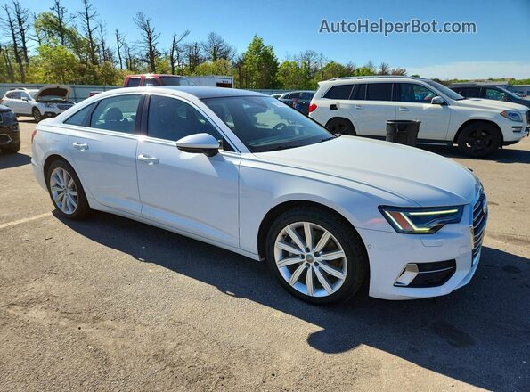 WAUE8AF27LN061136 2020 AUDI A6 White Przód prawy