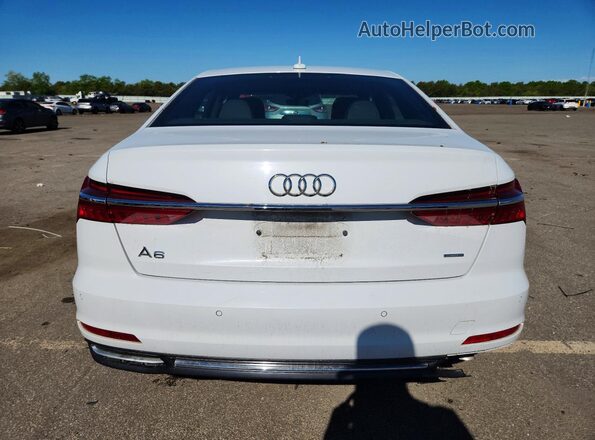 WAUE8AF27LN061136 2020 AUDI A6 White Widok z tyłu