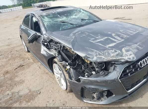 WAUEAAF41PN023459 2023 AUDI A4 Gray Вид спереду