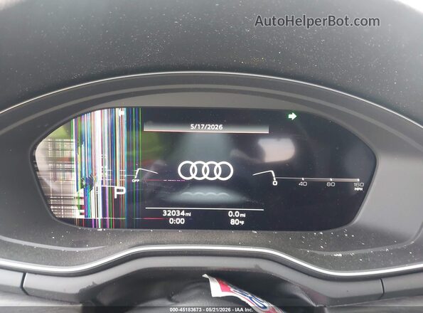 WAUEAAF41PN023459 2023 AUDI A4 Gray Вид задніх сидінь