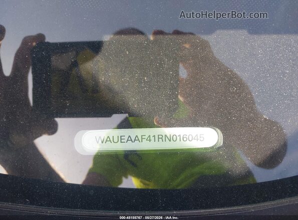 WAUEAAF41RN016045 2024 AUDI A4 Black 