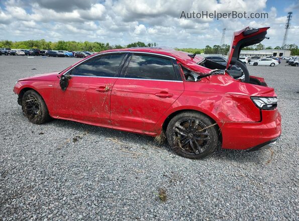 WAUEAAF43PN005299 2023 AUDI A4 Красный Задняя левая четверть