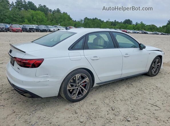 WAUEAAF43RN007363 2024 AUDI A4 White Задня права чверть