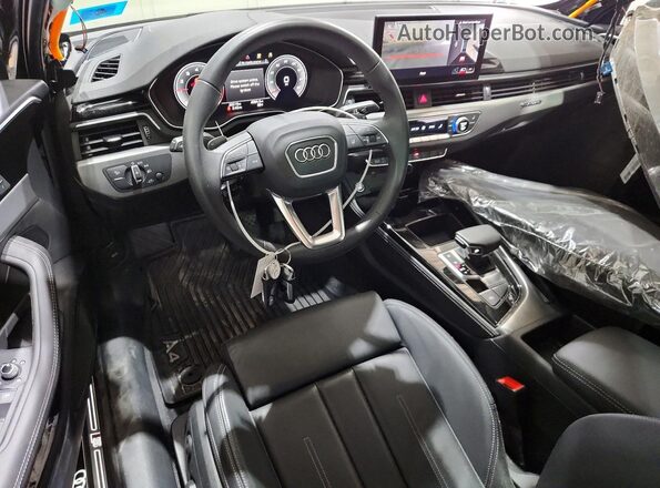WAUEAAF45PN021875 2023 AUDI A4 Gray Вид панелі приладів