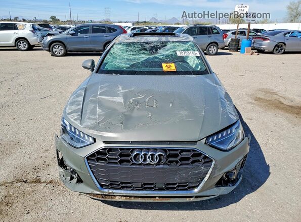 WAUEAAF45RN010295 2024 AUDI A4 Gray Vista frontal