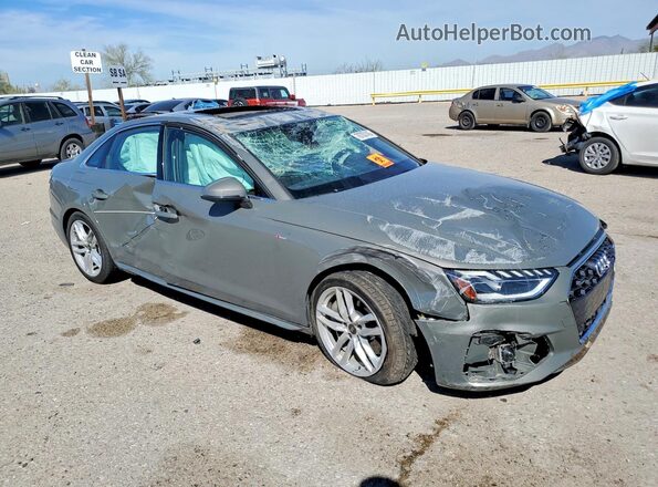 WAUEAAF45RN010295 2024 AUDI A4 Gray Delantero derecho