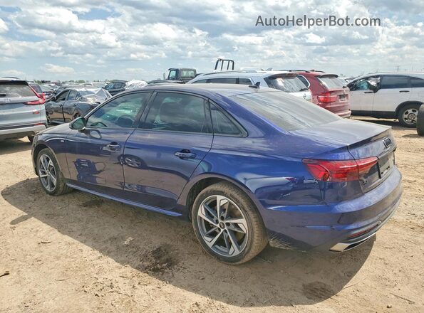 WAUEAAF46MA086317 2021 AUDI OTHER Blue Задня ліва чверть