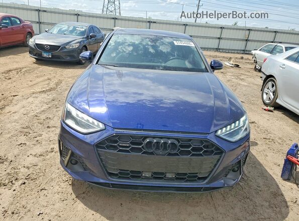 WAUEAAF46MA086317 2021 AUDI OTHER Blue Вид спереду