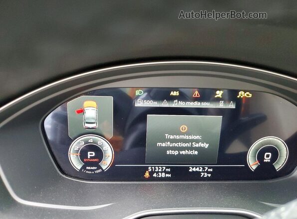 WAUEAAF46NN014107 2022 AUDI OTHER White Vista del cuadro de instrumentos