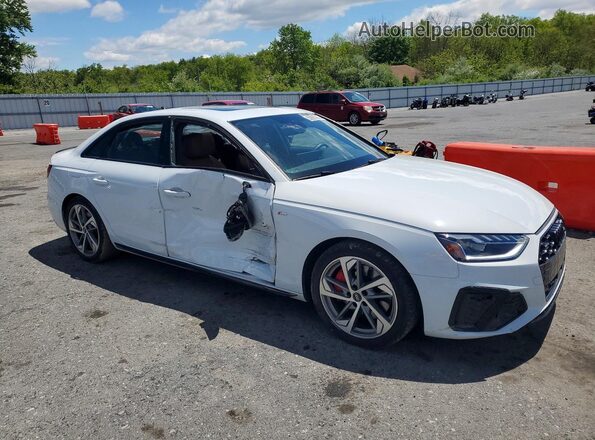 WAUEAAF46PA064144 2023 AUDI A4 Белый Передняя правая четверть