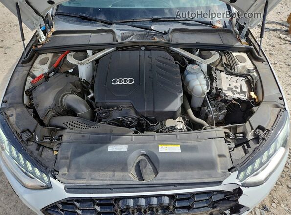 WAUEAAF47PA035512 2023 AUDI A4 White Вид задньої частини салону