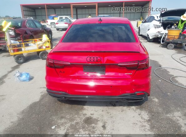 WAUEAAF47RN002487 2024 AUDI A4 Red 