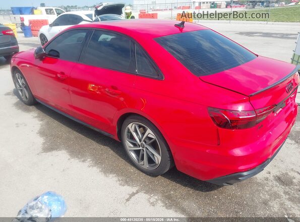WAUEAAF47RN002487 2024 AUDI A4 Red Tył lewy
