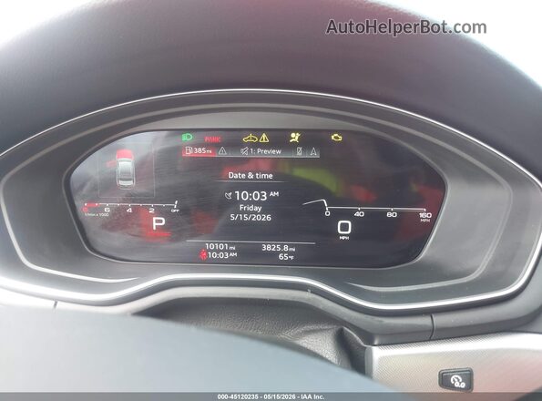 WAUEAAF47RN002487 2024 AUDI A4 Red Widok tylnych siedzeń