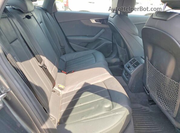 WAUEAAF48MA019458 2021 AUDI A4 Gray უკანა სავარძლების ხედი